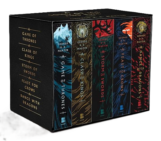 GRR Martin Song of Ice and Fire Books Image